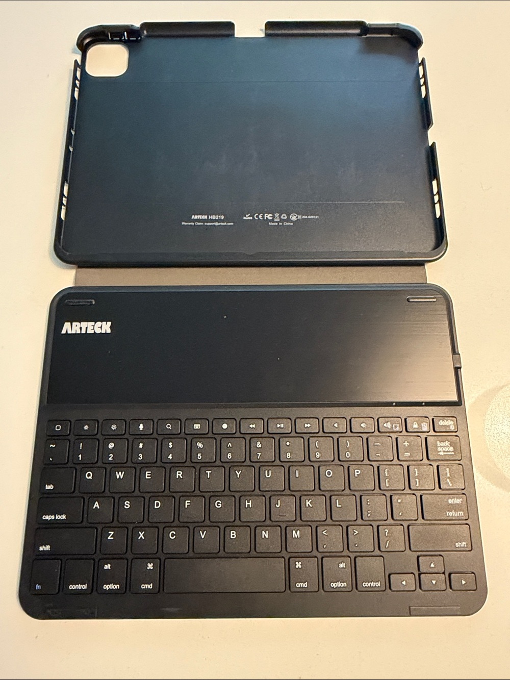 Black Bluetooth Keyboard Case for Tablets